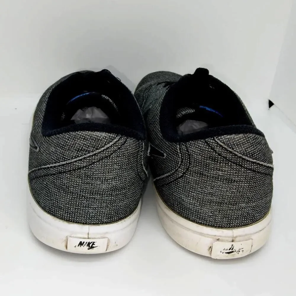 Nike SB Solarsoft Skateboard Mens Pre-owned Gray & Black Sneakers - sz. 10